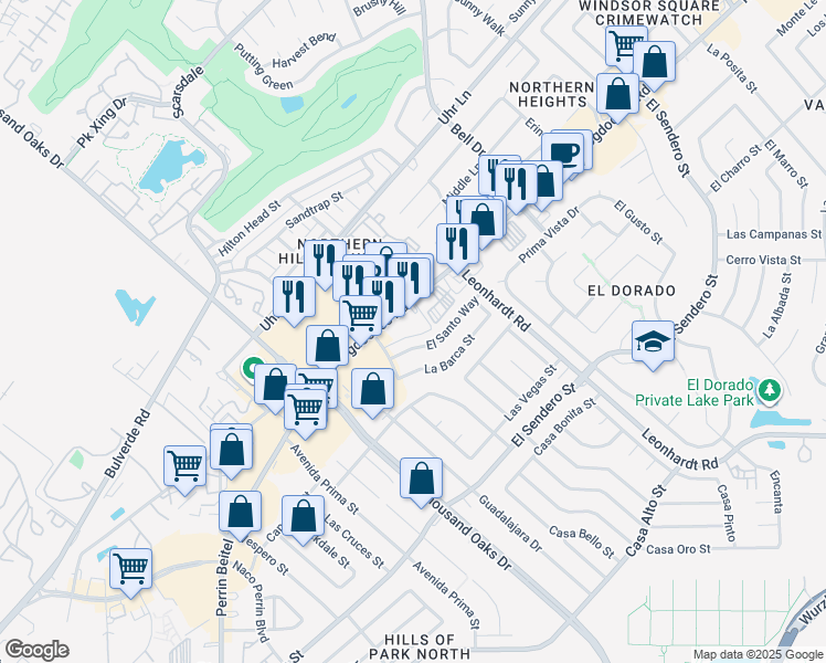 map of restaurants, bars, coffee shops, grocery stores, and more near in San Antonio