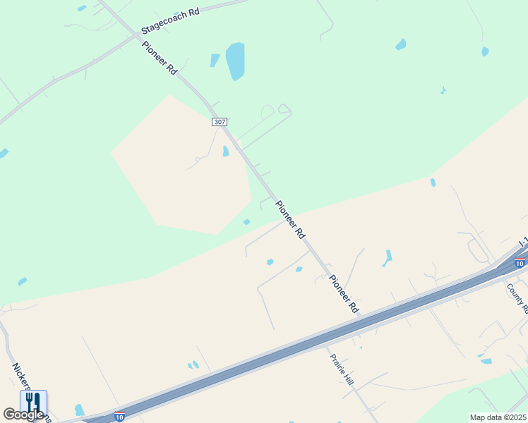 map of restaurants, bars, coffee shops, grocery stores, and more near 680 Pioneer Road in Seguin