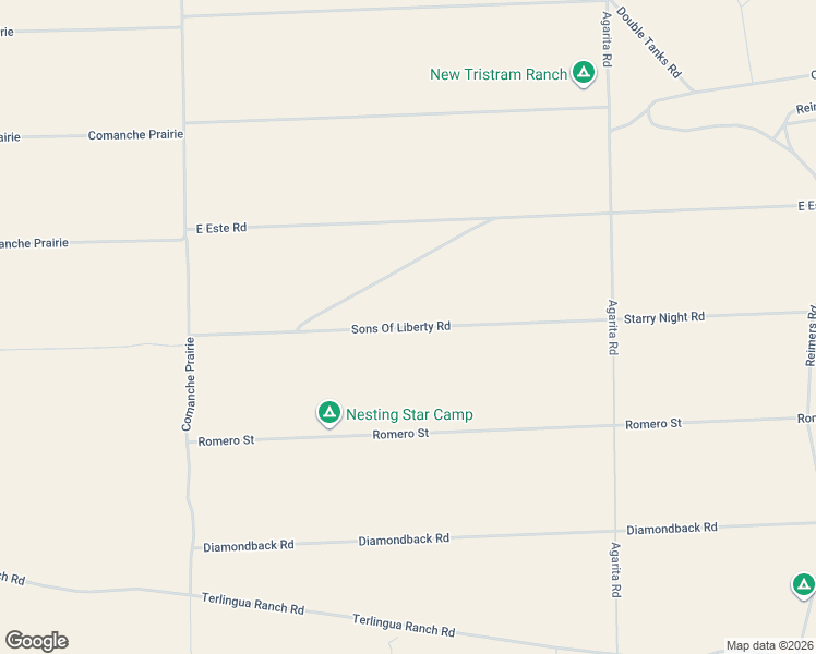 map of restaurants, bars, coffee shops, grocery stores, and more near Sons Of Liberty Road in Brewster County