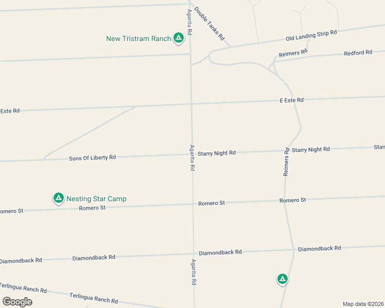 map of restaurants, bars, coffee shops, grocery stores, and more near Agarita Road in Brewster County