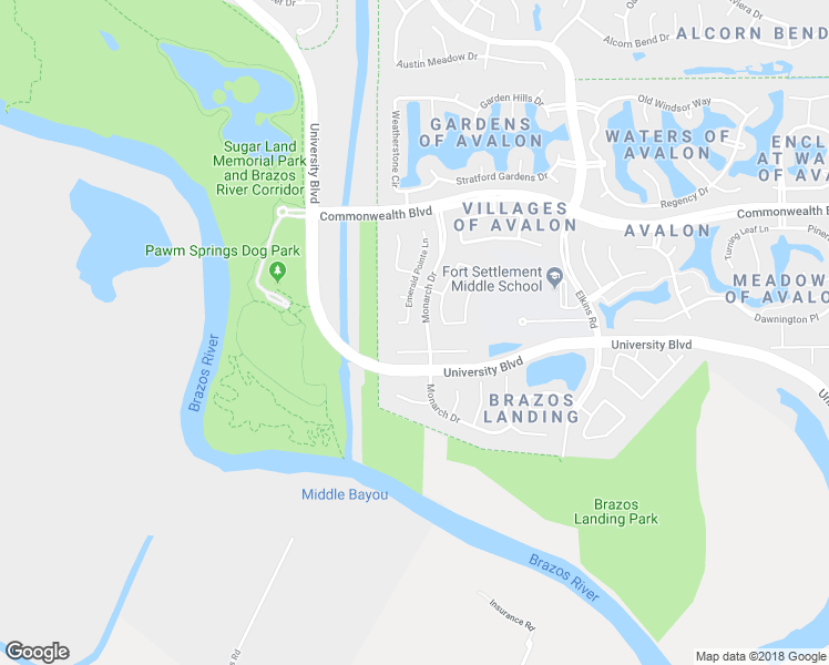 map of restaurants, bars, coffee shops, grocery stores, and more near 5527 Emerald Point Court in Sugar Land