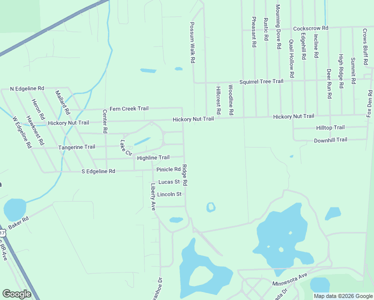 map of restaurants, bars, coffee shops, grocery stores, and more near 220 Ridge Road in Satsuma