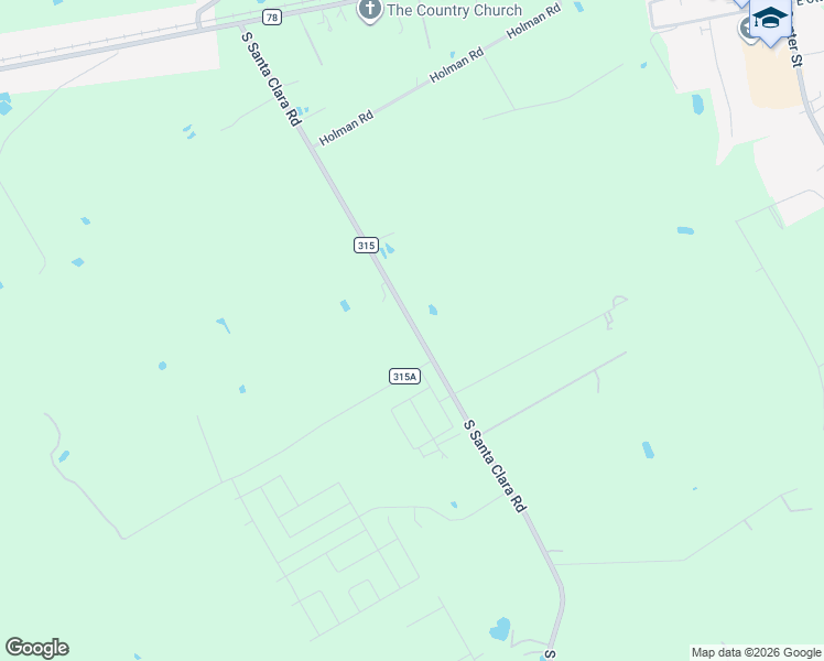 map of restaurants, bars, coffee shops, grocery stores, and more near 957 County Road 315 in Marion