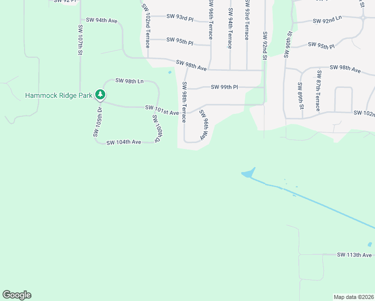 map of restaurants, bars, coffee shops, grocery stores, and more near 10368 Southwest 98th Terrace in Gainesville