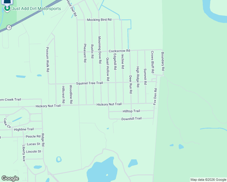 map of restaurants, bars, coffee shops, grocery stores, and more near 404 Edgehill Road in Satsuma