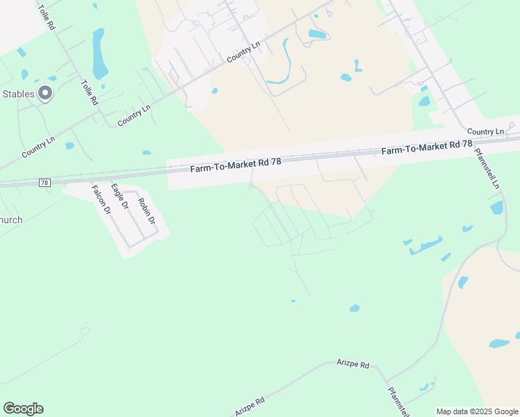 map of restaurants, bars, coffee shops, grocery stores, and more near 863-1105 Farm to Market Road 78 in Cibolo