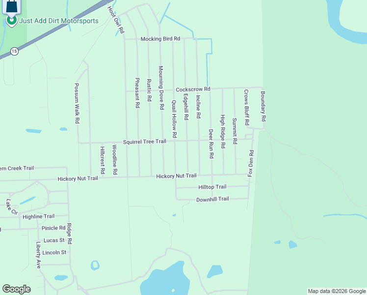 map of restaurants, bars, coffee shops, grocery stores, and more near 404 Edgehill Road in Satsuma