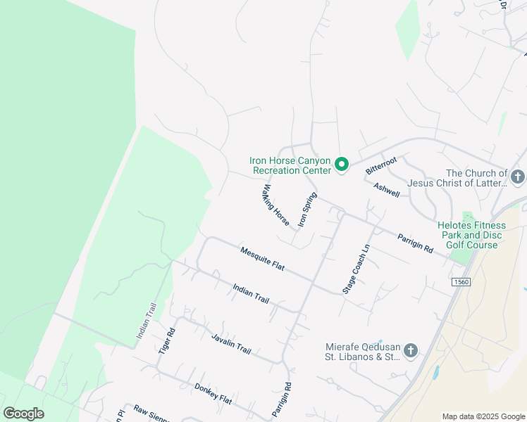 map of restaurants, bars, coffee shops, grocery stores, and more near 13003 Walking Horse in Helotes