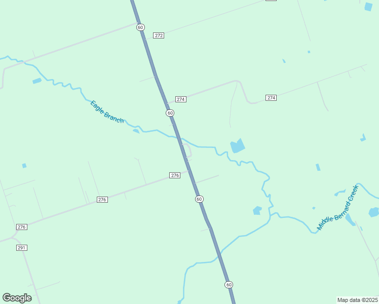 map of restaurants, bars, coffee shops, grocery stores, and more near Texas 60 in East Bernard