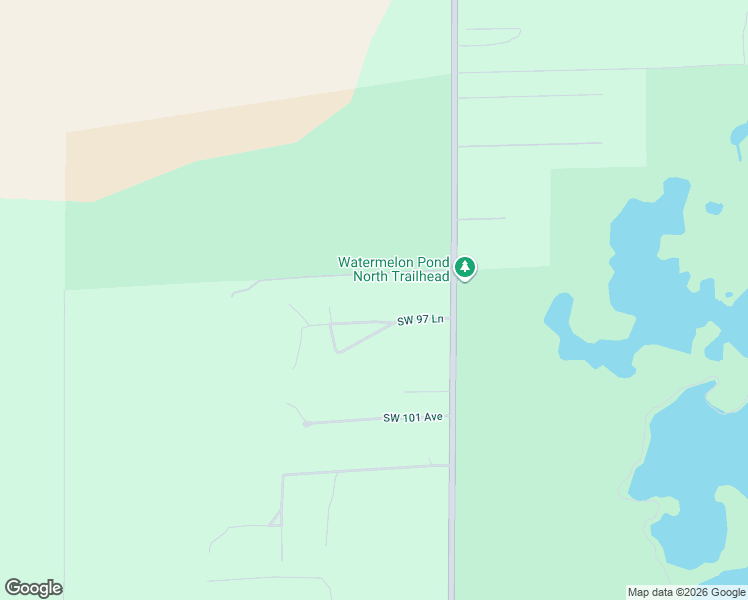 map of restaurants, bars, coffee shops, grocery stores, and more near 28430 Southwest 97 Lane in Newberry