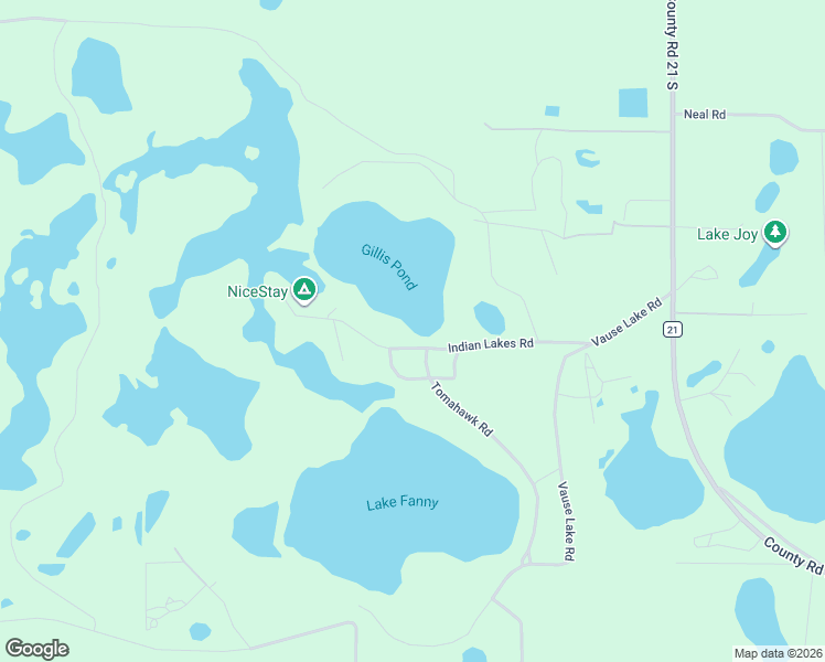map of restaurants, bars, coffee shops, grocery stores, and more near 168 Indian Lakes Road in Hawthorne