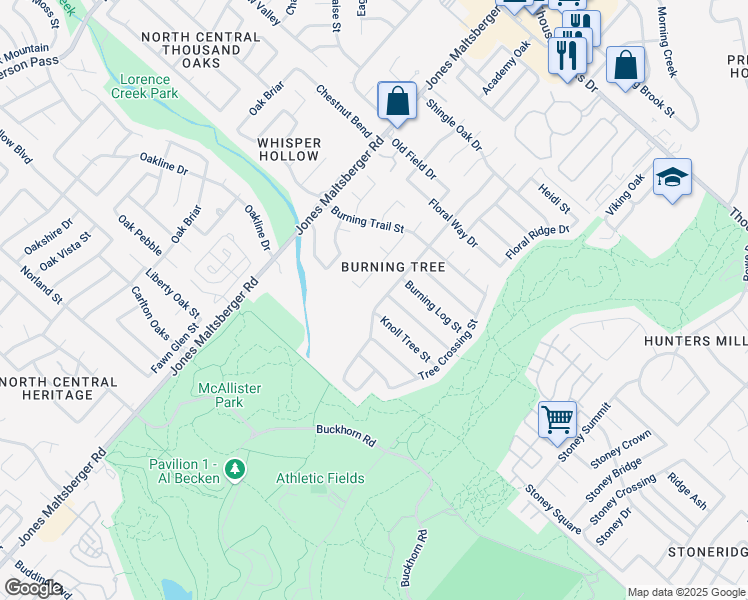 map of restaurants, bars, coffee shops, grocery stores, and more near 13911 Little Leaf Drive in San Antonio