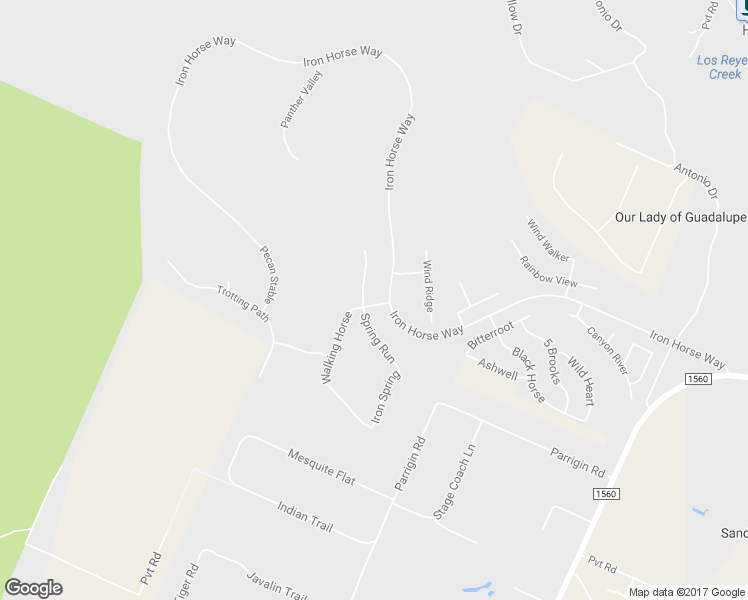 map of restaurants, bars, coffee shops, grocery stores, and more near 13206 Spring Run in Helotes