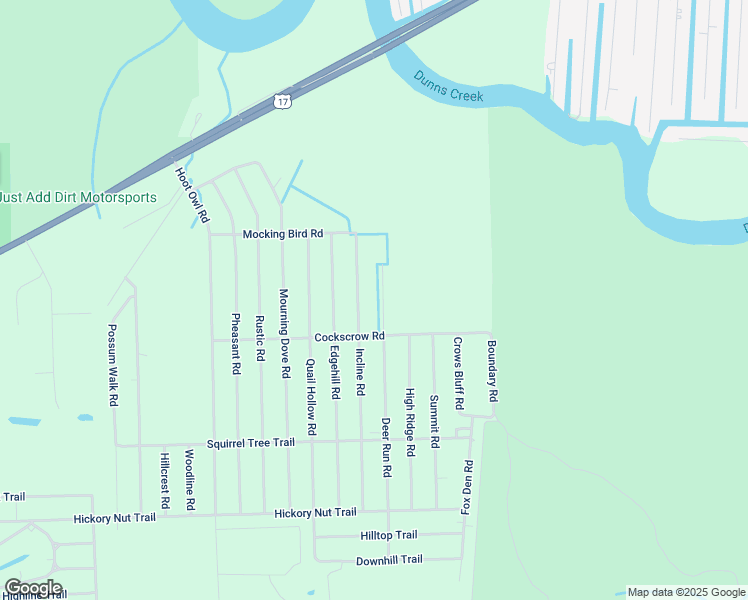 map of restaurants, bars, coffee shops, grocery stores, and more near 173 Deer Run Road in Satsuma