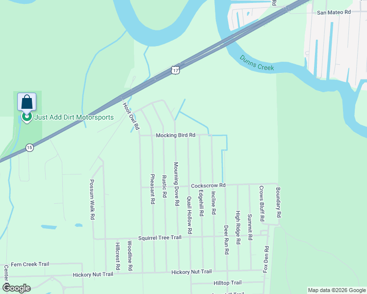 map of restaurants, bars, coffee shops, grocery stores, and more near 209 Quail Hollow Road in Satsuma