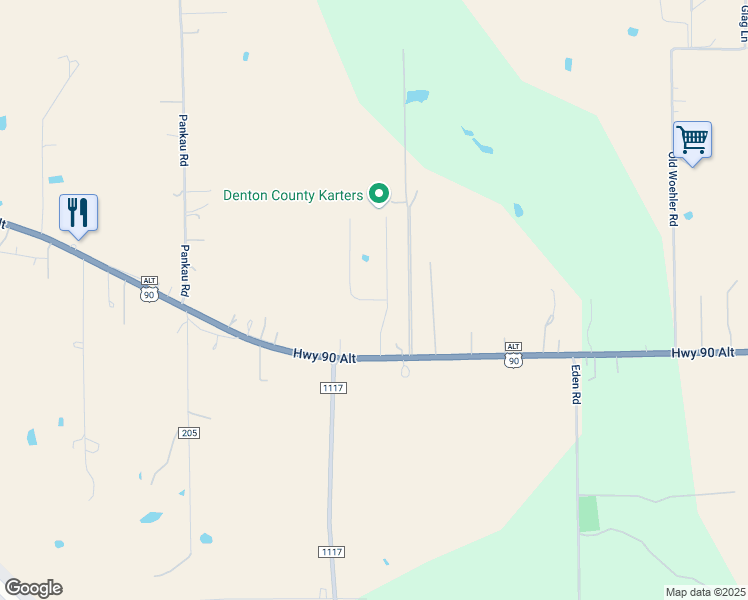 map of restaurants, bars, coffee shops, grocery stores, and more near 102 Castle Breeze Drive in Seguin