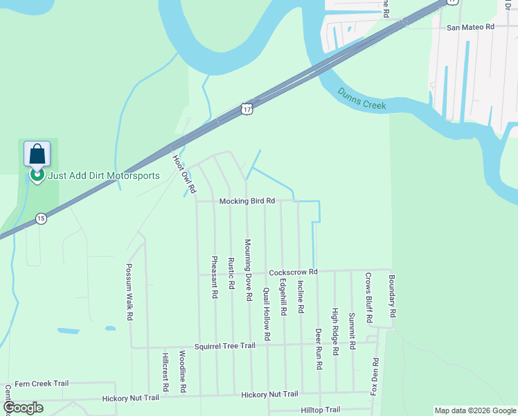 map of restaurants, bars, coffee shops, grocery stores, and more near 209 Quail Hollow Road in Satsuma