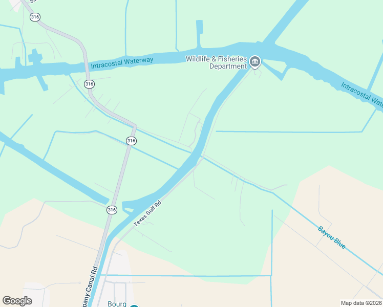 map of restaurants, bars, coffee shops, grocery stores, and more near 100 Coastal Lane in Bourg