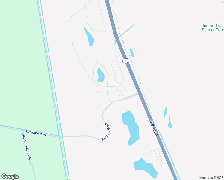 map of restaurants, bars, coffee shops, grocery stores, and more near Wellfield Grade in Palm Coast