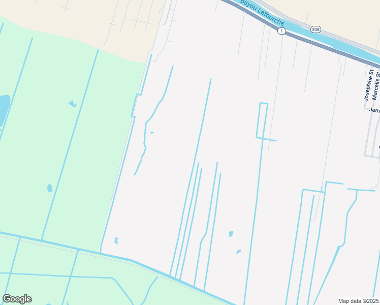 map of restaurants, bars, coffee shops, grocery stores, and more near 11120 Louisiana 1 in Lockport
