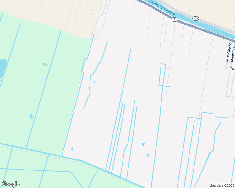 map of restaurants, bars, coffee shops, grocery stores, and more near 11120 Louisiana 1 in Lockport