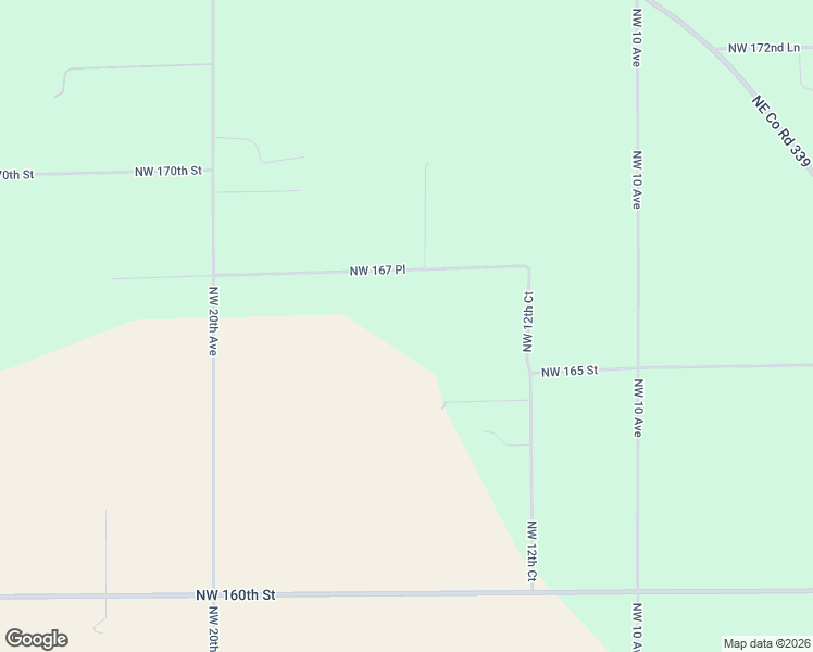 map of restaurants, bars, coffee shops, grocery stores, and more near 1550 Northwest 167 Place in Trenton