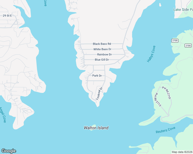 map of restaurants, bars, coffee shops, grocery stores, and more near 295 Park Road in Bandera