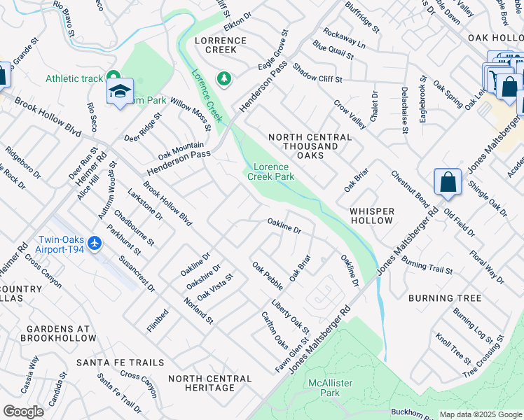 map of restaurants, bars, coffee shops, grocery stores, and more near 2118 Chittim Pass Drive in San Antonio