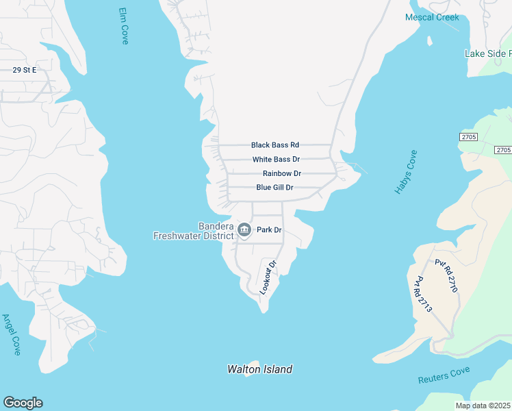 map of restaurants, bars, coffee shops, grocery stores, and more near 886 Lookout Drive in Lakehills