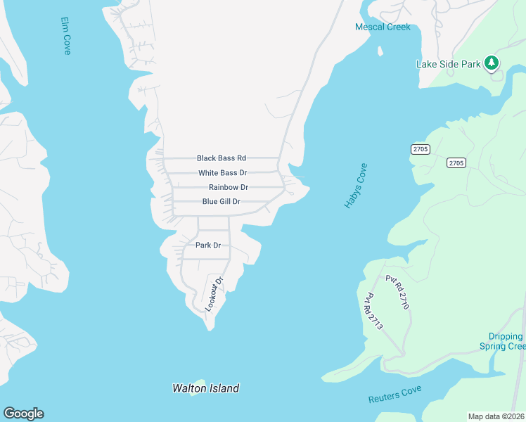 map of restaurants, bars, coffee shops, grocery stores, and more near 1221 Pebble Beach Road in Lakehills