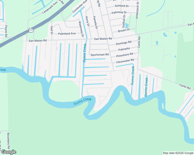 map of restaurants, bars, coffee shops, grocery stores, and more near 121 Creekside Road in Satsuma