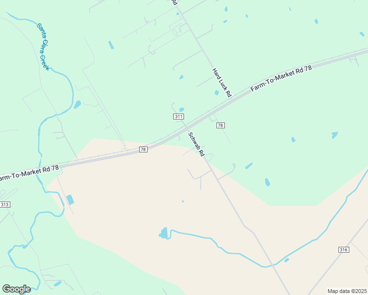 map of restaurants, bars, coffee shops, grocery stores, and more near 1145 Farm to Market Road 78 in Marion