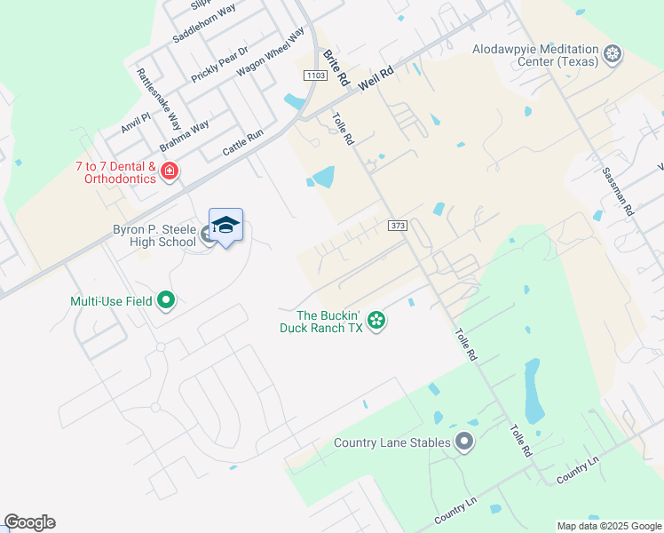 map of restaurants, bars, coffee shops, grocery stores, and more near 116 Cibolo Tolle in Cibolo