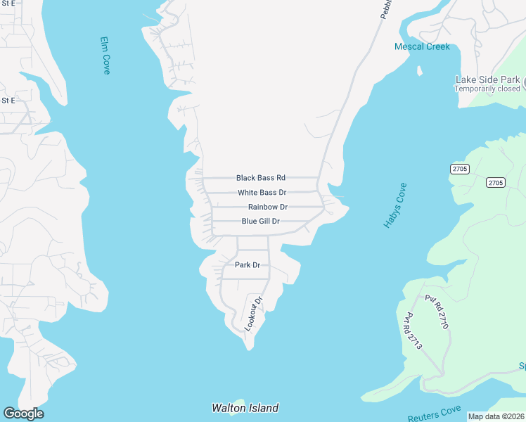 map of restaurants, bars, coffee shops, grocery stores, and more near 333 Rainbow Drive in Lakehills
