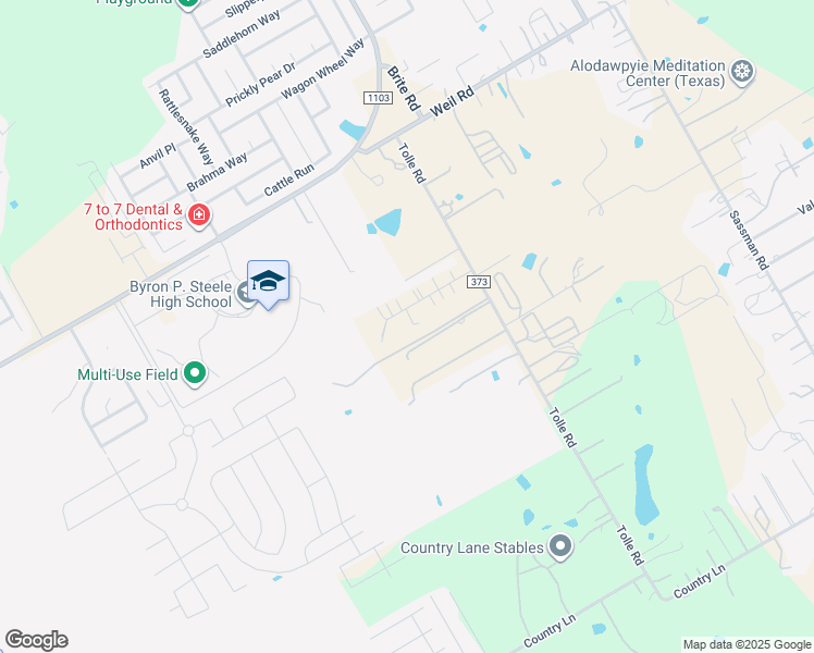 map of restaurants, bars, coffee shops, grocery stores, and more near 116 Cibolo Tolle in Cibolo