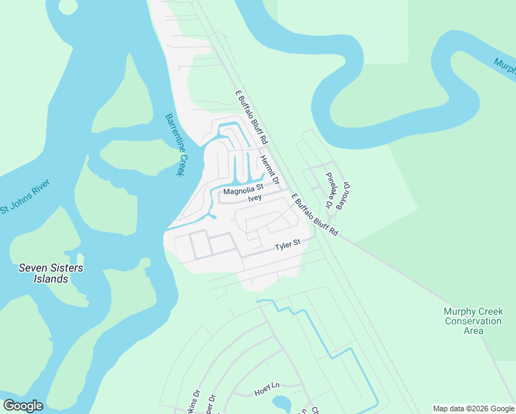 map of restaurants, bars, coffee shops, grocery stores, and more near 116 Ivey in Satsuma