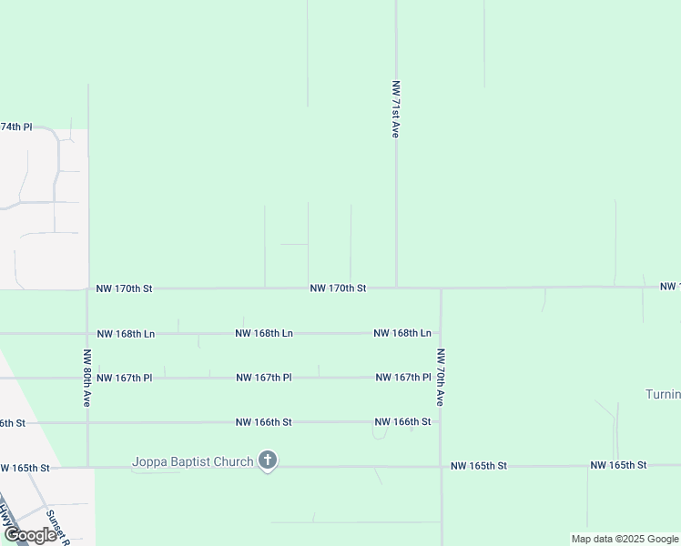 map of restaurants, bars, coffee shops, grocery stores, and more near 7231 Northwest 170th Street in Trenton