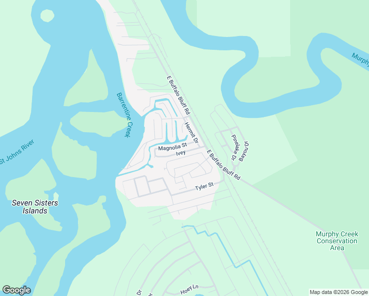 map of restaurants, bars, coffee shops, grocery stores, and more near 116 Ivey in Satsuma