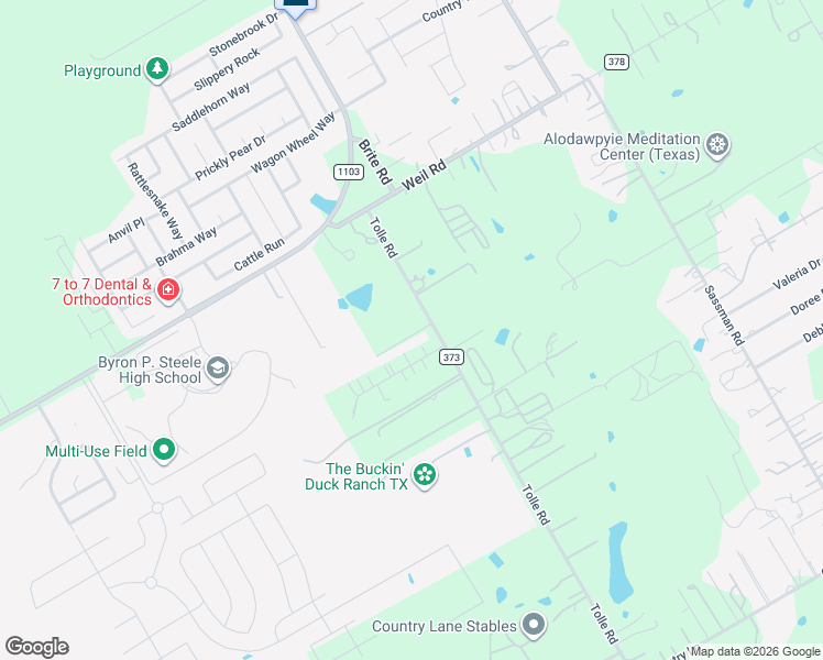 map of restaurants, bars, coffee shops, grocery stores, and more near 120 Cibolo Tolle Road in Cibolo