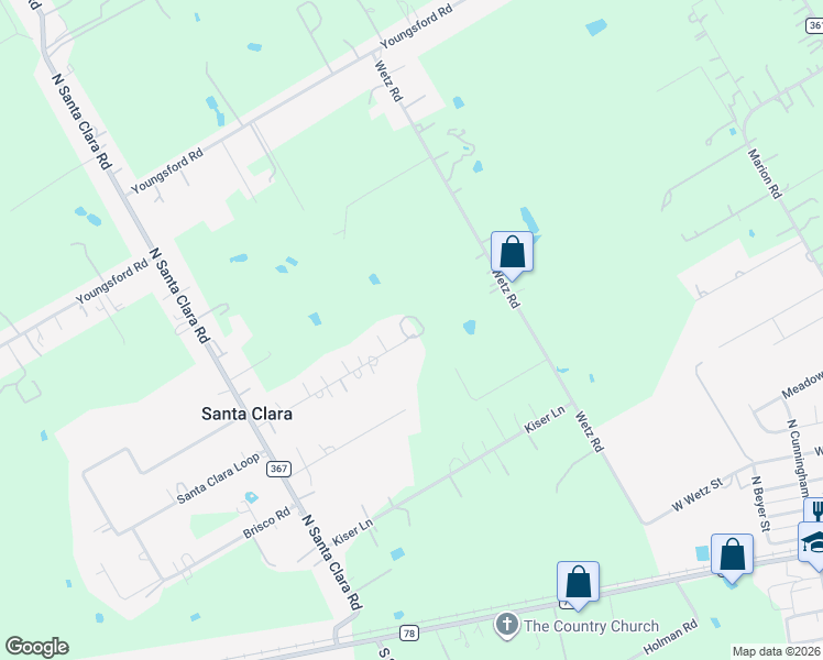 map of restaurants, bars, coffee shops, grocery stores, and more near 1046 Cody Lane in Marion