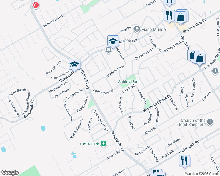map of restaurants, bars, coffee shops, grocery stores, and more near in Selma