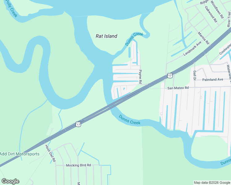map of restaurants, bars, coffee shops, grocery stores, and more near 159 Magnolia Trail in Satsuma