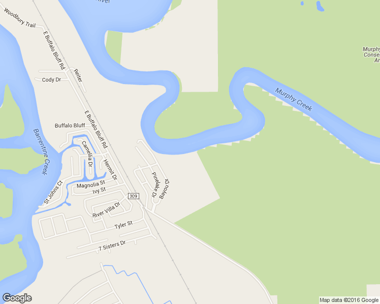 map of restaurants, bars, coffee shops, grocery stores, and more near 124 Bayou Drive in Satsuma