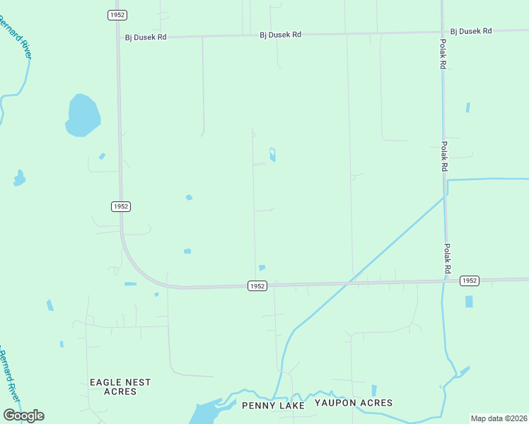 map of restaurants, bars, coffee shops, grocery stores, and more near 2422 Minks Lane in Wallis