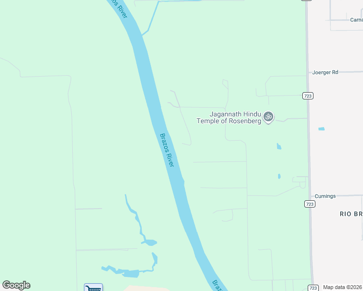 map of restaurants, bars, coffee shops, grocery stores, and more near 1101 Baker Road in Rosenberg