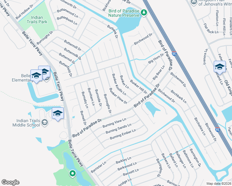 map of restaurants, bars, coffee shops, grocery stores, and more near 4 Bunker View Place in Palm Coast