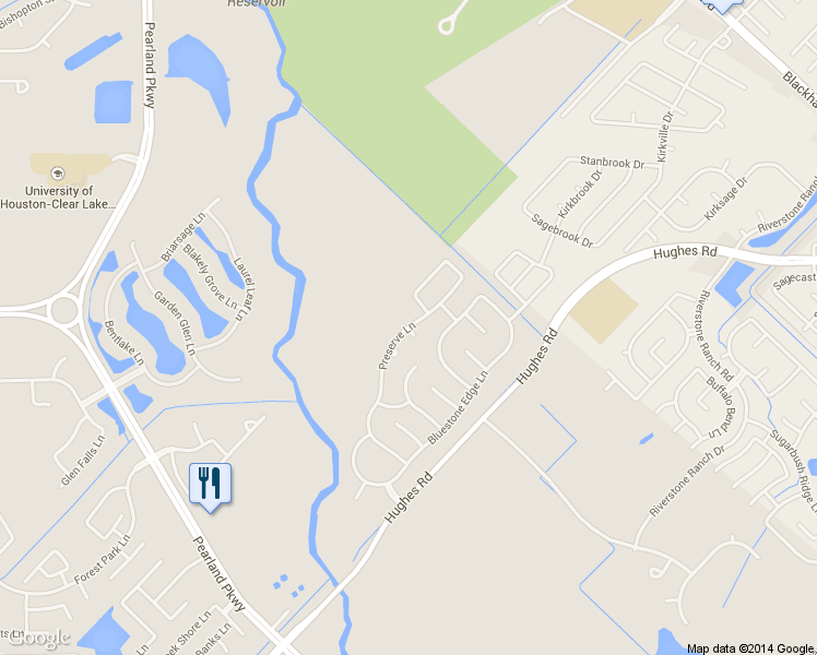 map of restaurants, bars, coffee shops, grocery stores, and more near Aliso Shadow Court in Houston