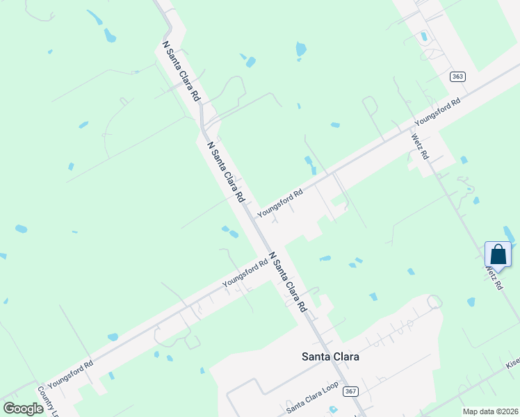 map of restaurants, bars, coffee shops, grocery stores, and more near 7001-7999 County Road 354 in Marion