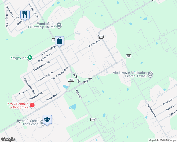 map of restaurants, bars, coffee shops, grocery stores, and more near 226/224 Joseph Circle in Schertz