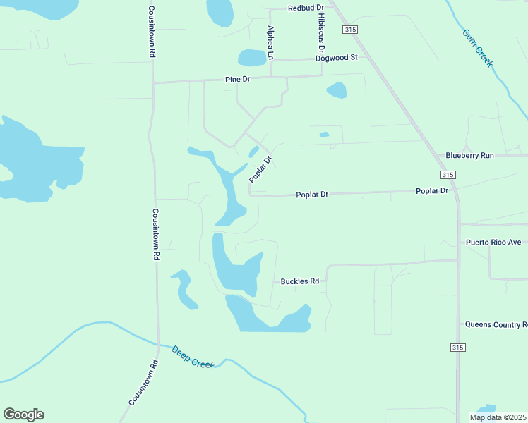 map of restaurants, bars, coffee shops, grocery stores, and more near 102 East Oakside Drive in Interlachen